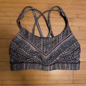 Lululemon Energy Bra - made for Corepower Yoga. Size 4, but fits more like a 2